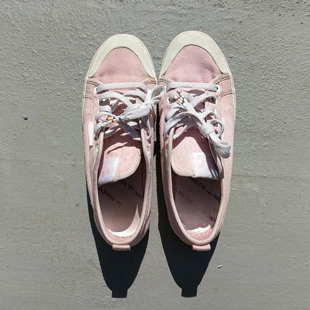 Pink Adidas Sneakers